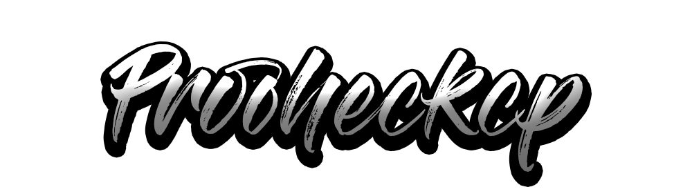 Prooheckcp name logo
